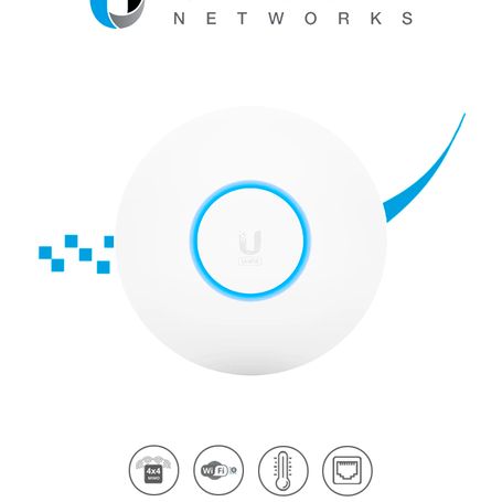 Ubiquiti U6lr  Punto De Acceso Wifi 6 3.0 Gbps Con Radios De 5 Ghz (4x4 Mumimo Y Ofdma) Y 2.4 Ghz 4x4 Mimo 