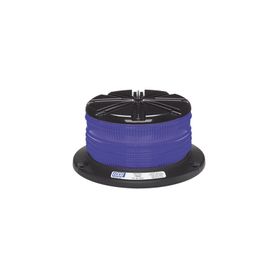 la baliza led compacta y discreta serie profile™ color azul
