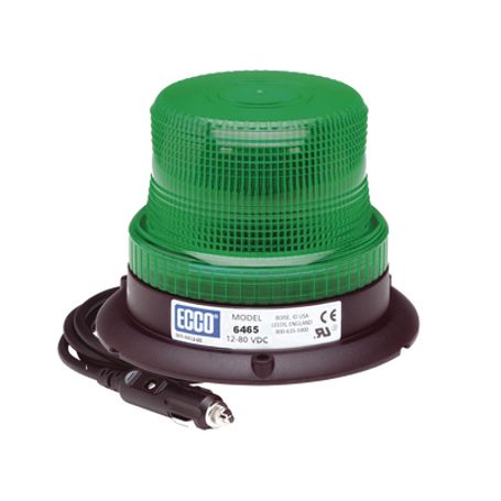 mini burbuja led color verde serie x6465 con montaje de succión magnetico