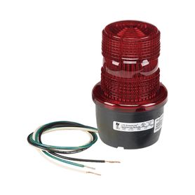 luz de advertencia led serie streamline 120 vca montaje en tubo rojo
