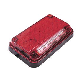 luz de advertencia de 7x4 color rojo con luz de trabajo ideal para ambulancias207462