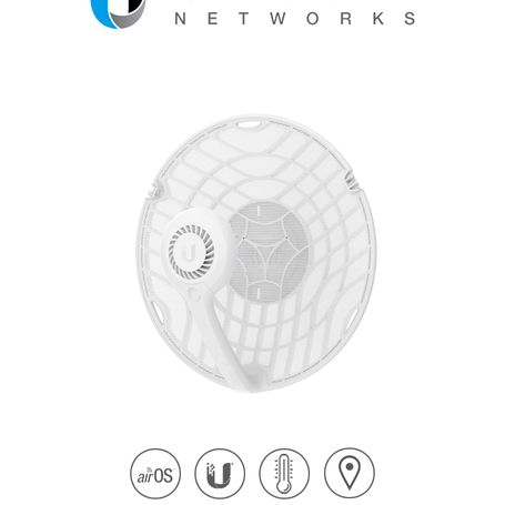 Ubiquiti Af60lr Radio Airfiber De 60 Ghz Largo Alcance Con Tecnologia Wave Con Rendimiento Gigabit True Duplex Para Enlaces Ptp 