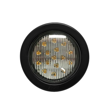 luz direccional led ambar circular con montaje de ojal de 54 pulgadas