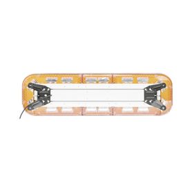 barra de luces de 47 con 64 led de alta potencia color ámbar ideal para equipar unidades de seguridad privada mineria e industr