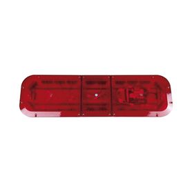 barra de luces led de 47 con 86 led de alta potencia color rojo ideal para equipar ambulancias y unidades de bomberos82021