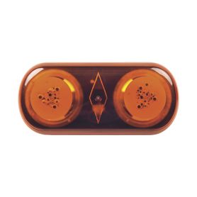 mini barra de luces serie x606 con 18 led color ámbar montaje permanente 75524