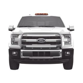 mini barra de luces serie x606 con 18 led color ámbar montaje permanente 75524