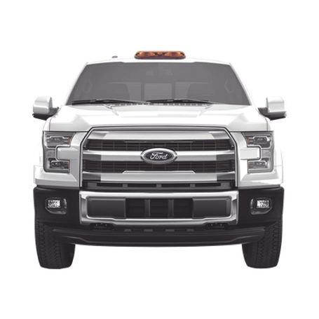 Mini Barra De Luces Serie X606 Con 18 Led Color Ámbar Montaje Permanente Mini Barra De Luces Serie X606 Con 18 Led Color Ámbar Montaje Permanente