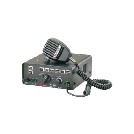 sirena electrónica de 100 w con control para 6 luces auxiliares e interconexión para radio