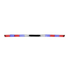 barra de luces interior para interceptor spectralux ils rojo  azul  con signalmaster interconstruido para cubierta trasera