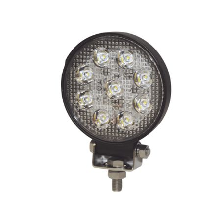 faro cuadrado led compacto de luz blanca light duty para trabajo en exterior  1000 lumenes