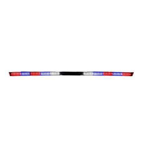 barra de luces interior para charger spectralux ils rojo  azul  con signalmaster interconstruido para cubierta trasera