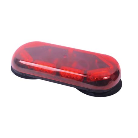 mini barra con 24 led color rojo y montaje magnético de succión