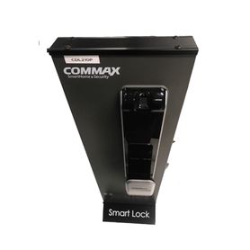 commax cdl210r  cerradura biométrica inteligente con apertura por medio de diferentes validaciones como huella pin o tarjeta mi