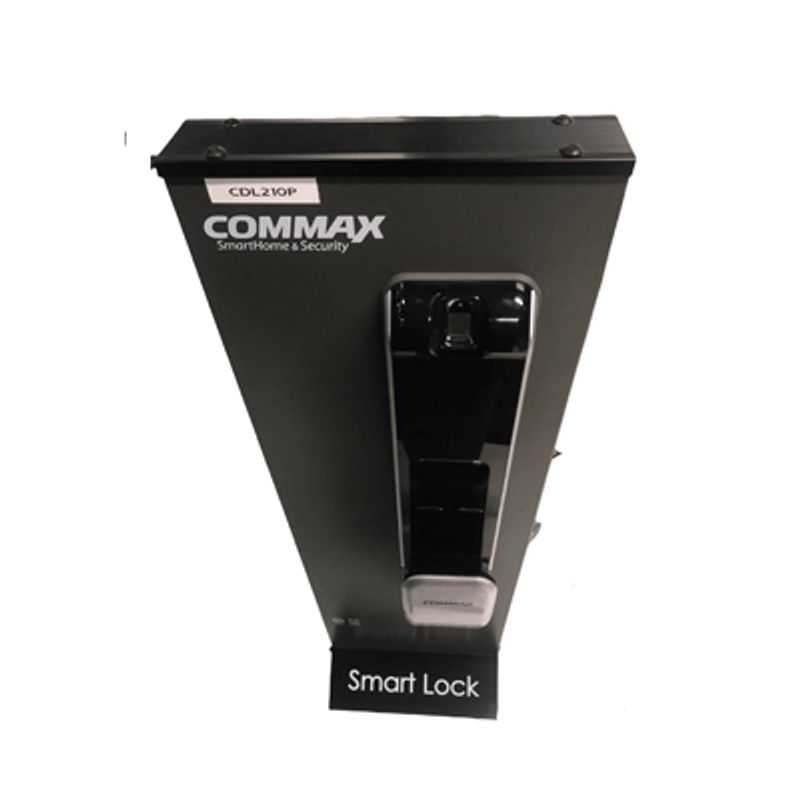 Qumax  Cerradura inteligente con acceso por huella tarjeta y clave