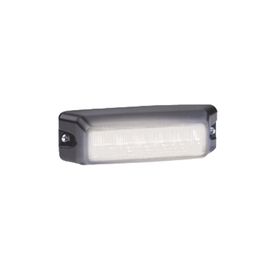 luz auxiliar de 6 led flasher integrado color blanco mica transparente