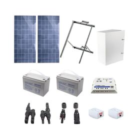kit solar de 17 w con poe pasivo 24 vcc para 2 radios de ubiquiti airmax cambium epmp