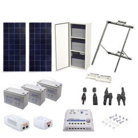 kit solar de 35 w con poe 8023af y poe pasivo 24 vcc para una cámara ip y un radio ubiquiti airmax o cambium epmp