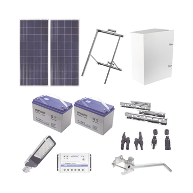Kit De Energia Solar Para Alumbrado De 60 W