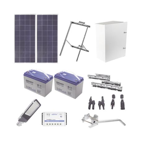 Kit De Energia Solar Para Alumbrado De 60 W