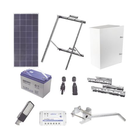 kit de energia solar para alumbrado de 30 w
