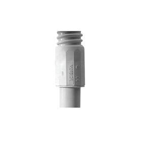 conector racor de tuberia rigida a tuberia flexible diflex pvc autoextinguible 20 mm ip65