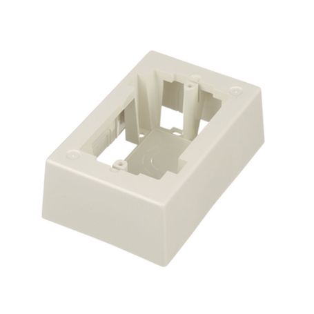 caja de pared superficial uso universal con placas de pared con cinta adhesiva color blanco mate207213