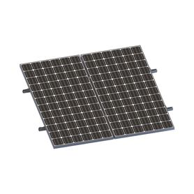 kit de minirieles para panel solar arreglo 1x2