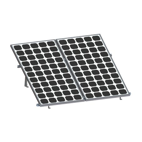 Montaje Para Panel Solar Riel 2200mm Para Módulos Con Espesor De 35mm O 40mm Velocidad De Viento Max. 136km/h