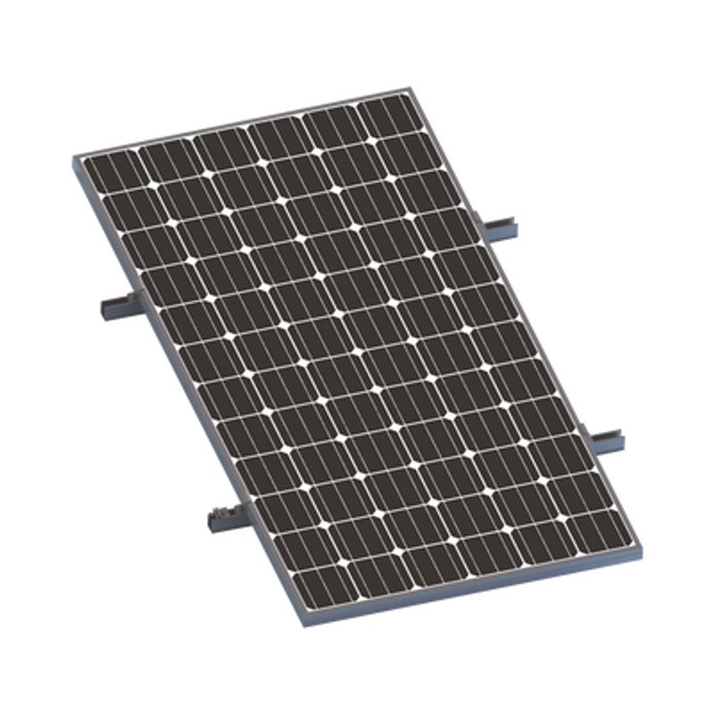 Kit De Minirieles Para Panel Solar Arreglo 1x1