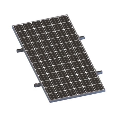 kit de minirieles para panel solar arreglo 1x1