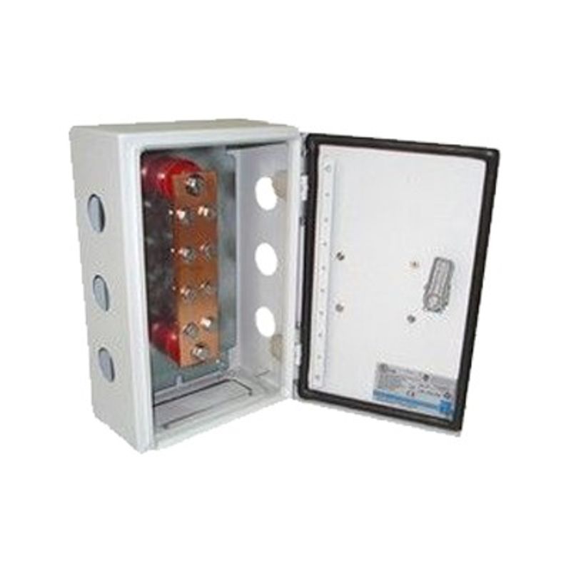 Barra Estanada De Unión Y Distribución De Hilos Tierra Fisica Con Gabinete De 1000 Amperes De Capacidad. Barra Estanada De Unión Y Distribución De Hilos Tierra Fisica Con Gabinete De 1000 Amperes De Capacidad.