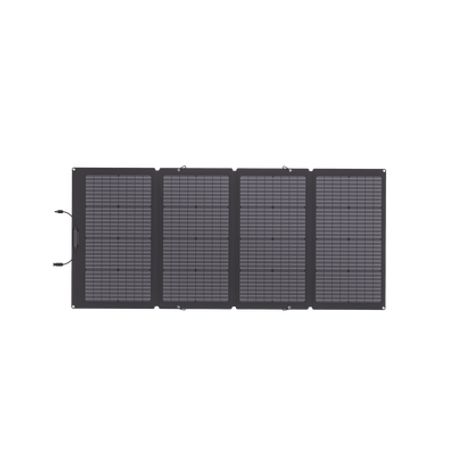 módulo solar portátil y flexible de 220w recomendado para estaciones portátiles efd330 efd350 ó efd500  ajuste de ángulo  carga