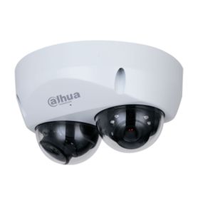 dahua ipchdbw5441fase2  cámara ip domo doble sensor resolución de 4 mp lente 28 mm ∢ 95° ir 30 mts ia wizmind detección facial 