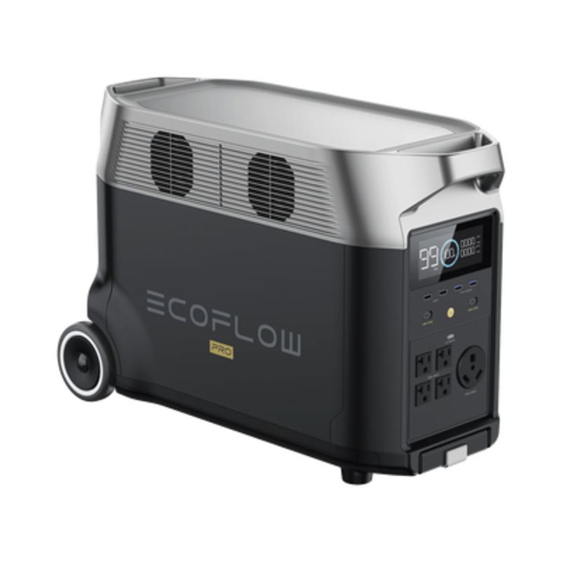 Ecoflow Delta Pro  Estación De Energia Portátil  3600wh / 5 Ac 3600w (7200w Pico) / 2 Usbc 200w / Capacidad Para Aumentar Respal