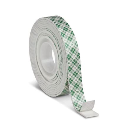 cinta doble cara con adhesivo acrilico 254mm de ancho espesor 317mm rollo de 329m color blanco
