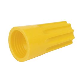 capuchón roscable  10 awg  amarillo  paquete de 25 piezas