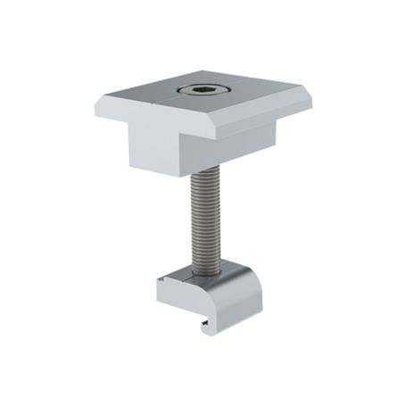 Sujetador Intermedio 30 Mm Para Montaje De Paneles Solares En Riel7 Sujetador Intermedio 30 Mm Para Montaje De Paneles Solares En Riel7