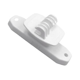 aislador de paso blanco reforzado para cercos eléctricos resistente al clima extremoso159390
