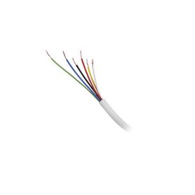 Bobina de 305 Metros / Cable de Cobre / 4 X 18 AWG / Tipo Alarmas UL / Para  Interior / Color Blanco / Para Aplicaciones de Alarmas de Intrusión /  Interfonos / TV Porteros / y Multi-Propósito / Hecho en México