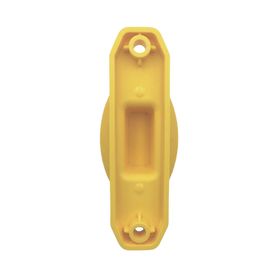 aislador de paso color amarillo reforzado para cercos eléctricos resistente al clima extremoso183877