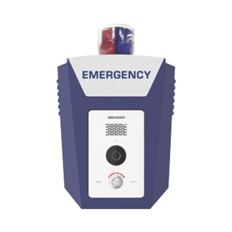  estación de alarma de panico de emergencia  cámara 2 megapixel  video y audio  sirena y estrobo azul y rojo  10 mts de ir  isu