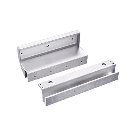 montajes en u para puertas de solo cristal  puerta y marco para uso con chapa magnética mag600nled y mag600ntled