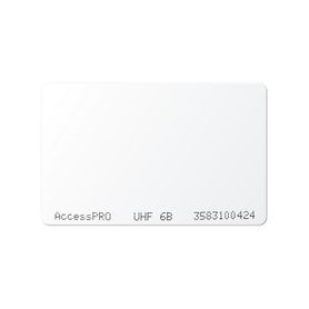 tag uhf tipo tarjeta para lectoras de largo alcance 900 mhz  iso 18000 6b  no imprimible  no incluye porta tarjeta