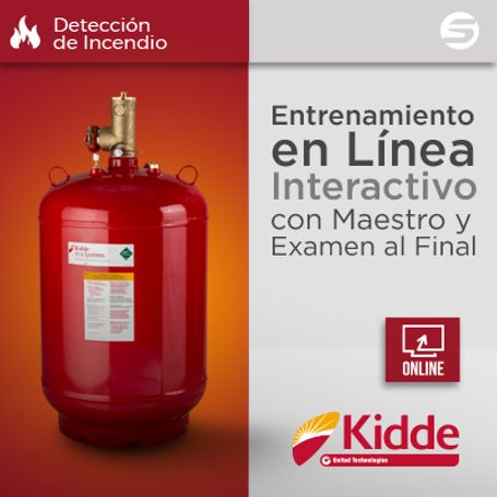 Certificación Virtual  Kidde En Sistemas De Supresión A Base De Agentes Limpios