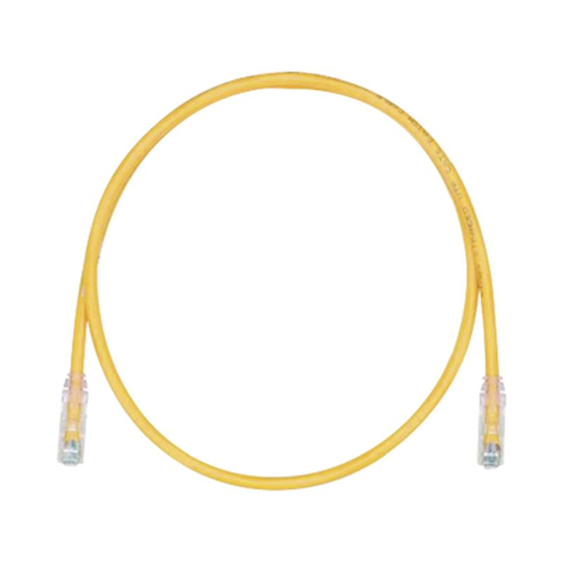 Cable De Parcheo Tx6 Utp Cat6 24 Awg Cm Color Amarillo 5ft