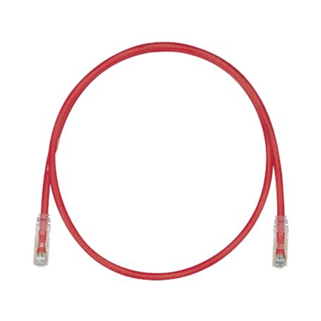Cable De Parcheo Tx6 Utp Cat6 24 Awg Cm Color Rojo 3ft