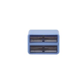 clip de puente para uso con regletas s66 de siemon de 1 par color azul91936