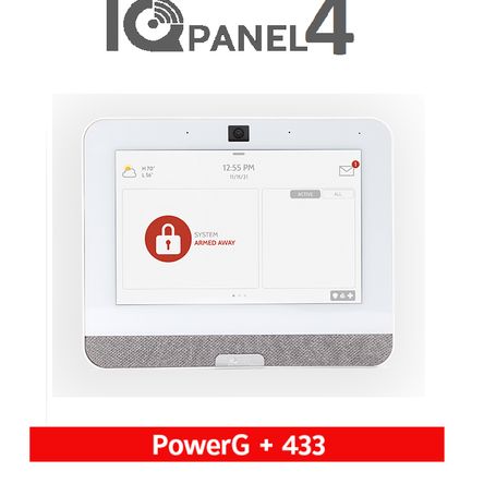 Qolsys Iqp4005  Sistema De Alarma Iqpanel4 Autocontenido  Con Pantalla Tactil De 7 Power G 915 Mhz  Dsc Serie Power 433 Mhz. Con