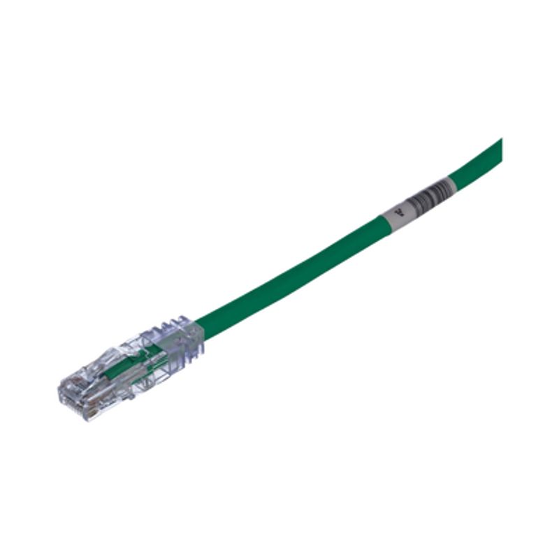 Cable De Parcheo Tx6 Utp Cat6 24 Awg Cm Color Verde 7 Ft.